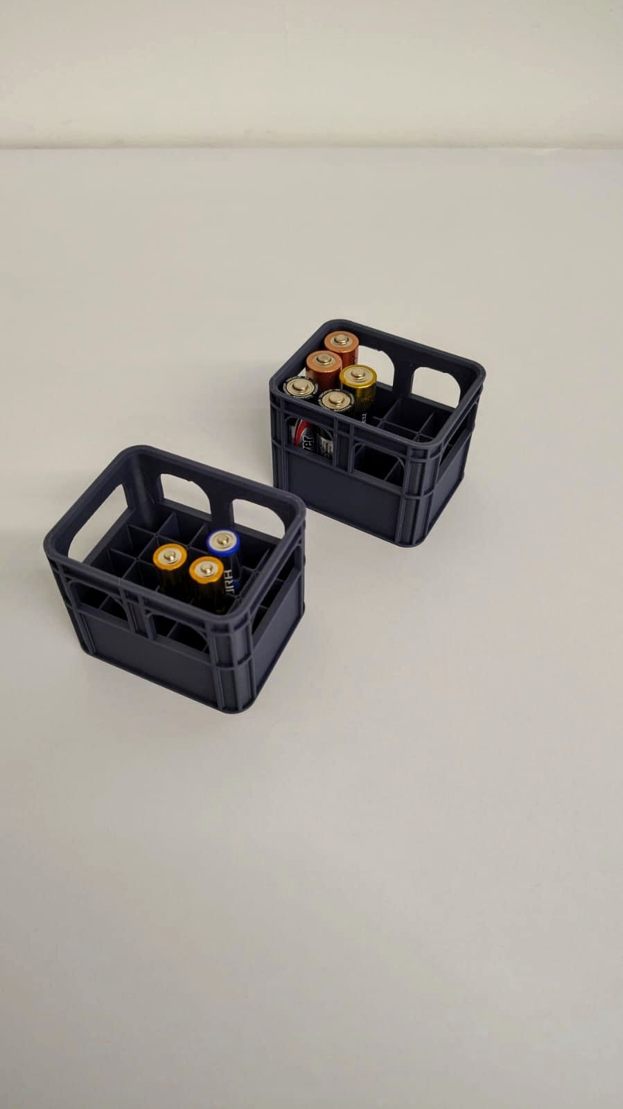 Organizador de pilas, pieza impresa en 3D por Galería Pao3D